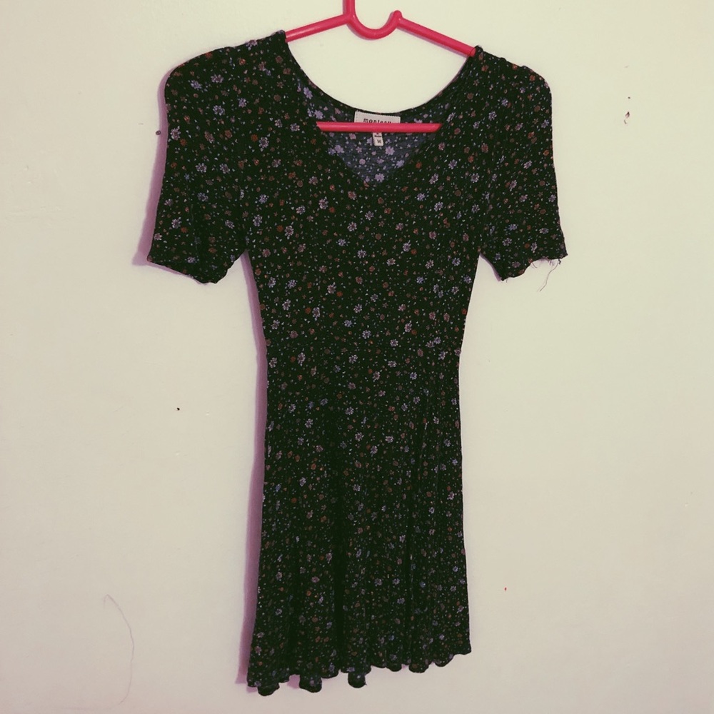 vintage Monteau floral dress